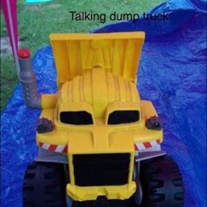 Talking dump truck